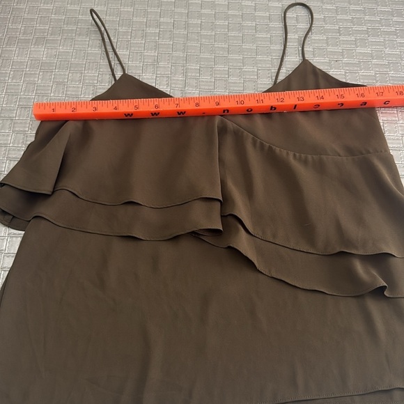 J.crew ruffle chiffon camisole size 4 - Picture 4 of 5